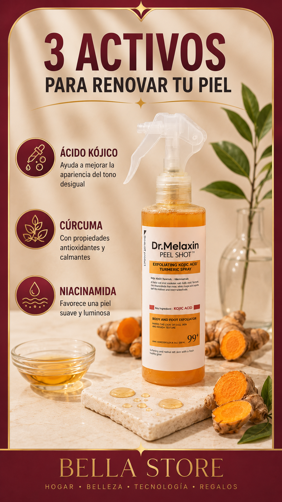 DR MELAXIN . Peel Shot Corporal