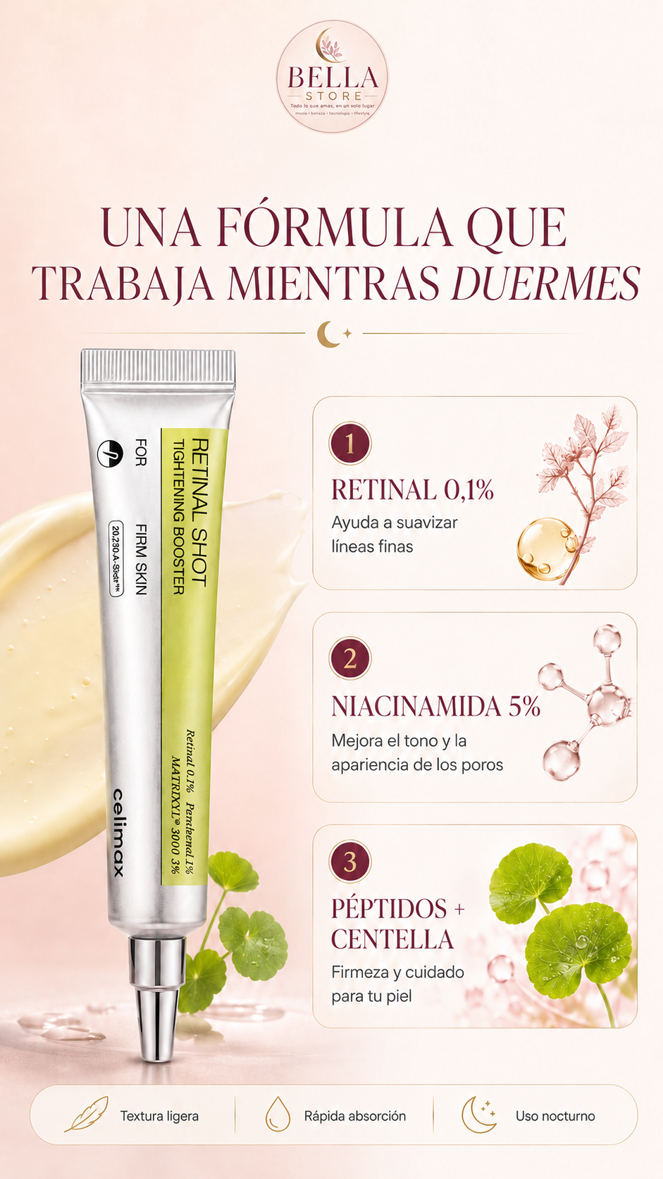 2x1 🌟 Retinal Lift Booster – Sérum Reafirmante y Renovador 🌟