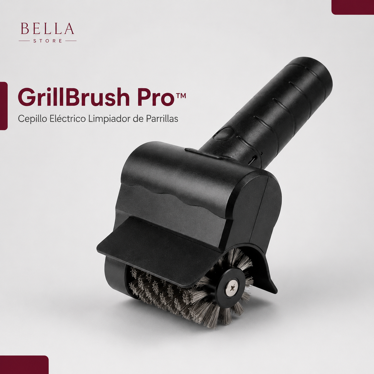 🔥GrillBrush Pro™ – Cepillo Eléctrico Limpiador de Parrillas