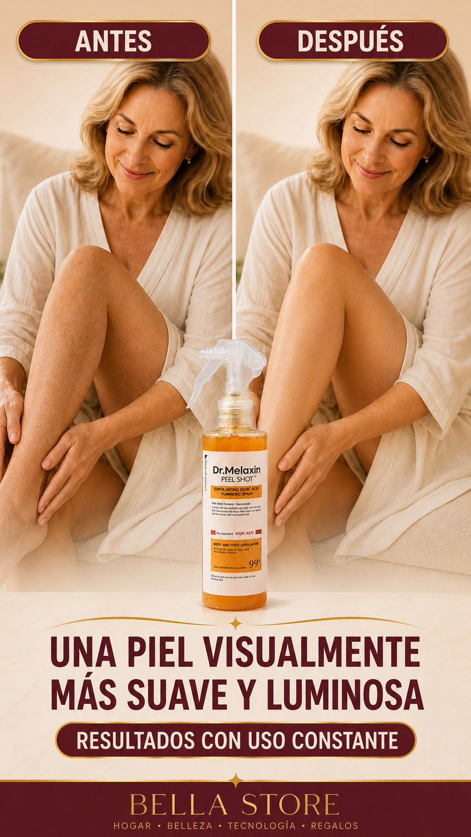 DR MELAXIN .  Peel Shot Corporal